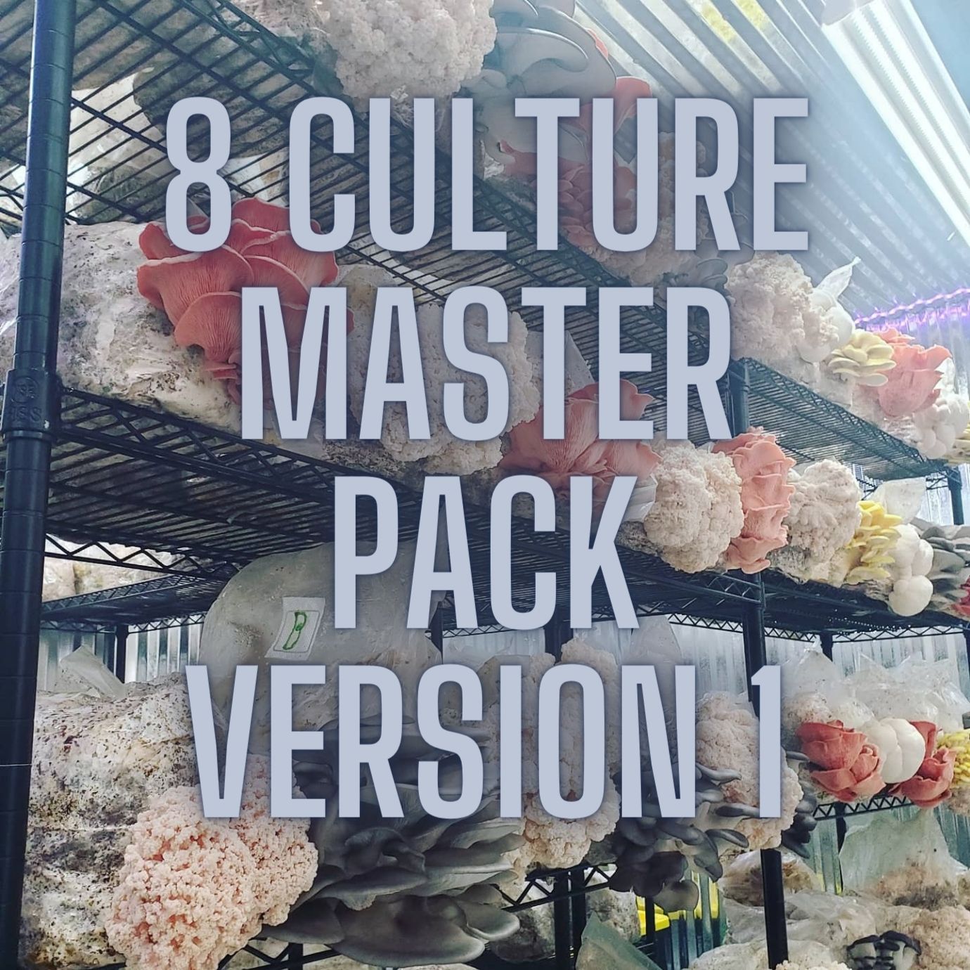 8 Species Liquid Culture Master Pack Version 1